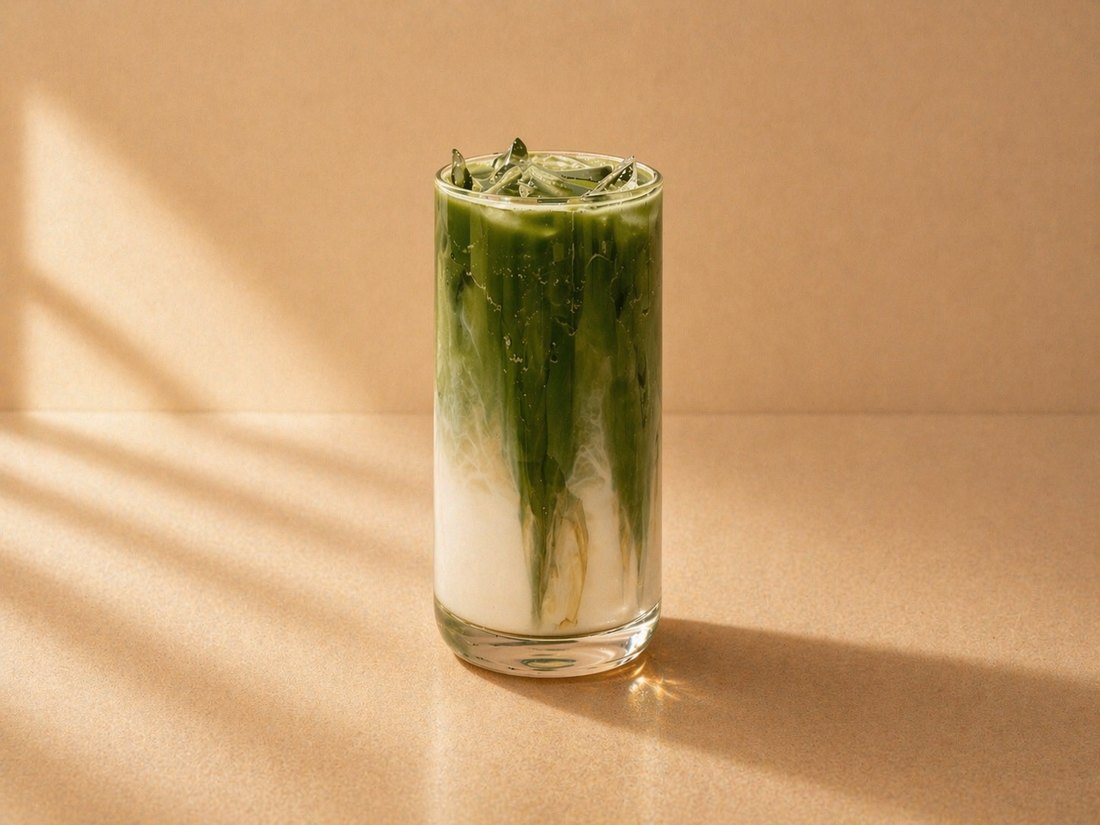 Iced Golden Hour Matcha